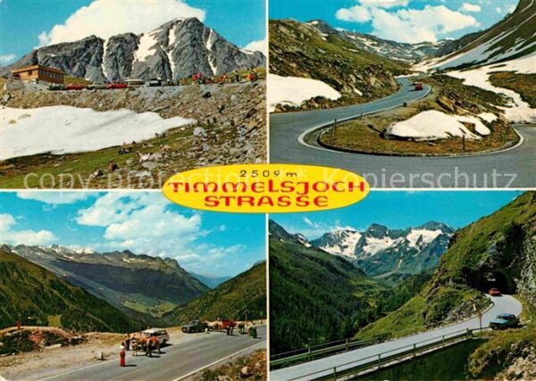 Timmelsjoch Strassenpartien Haflinger Seebertal Hoc