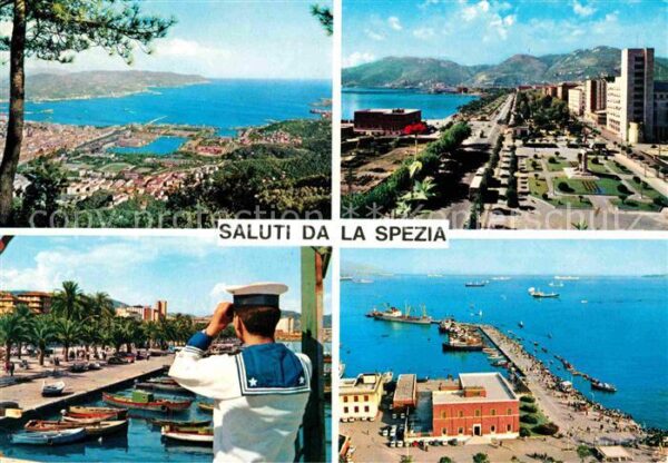 La Spezia Fliegeraufnahmen Hafen