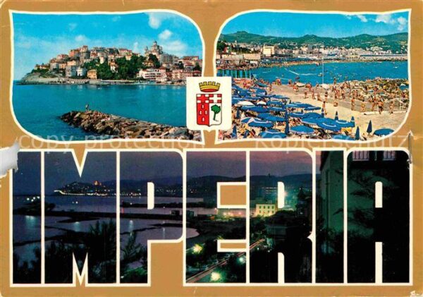 Imperia an der Via Aurelia Strand