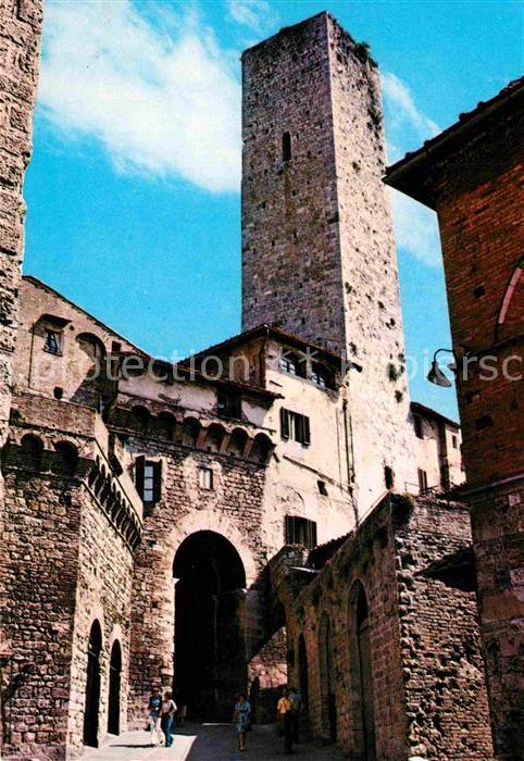 San Gimignano Arco dei Becci e Torri Cugnanesi