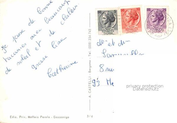 Gazzaniga Ortspartien mit Kirche – Bild 2