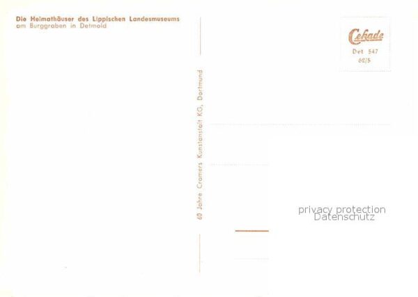 Detmold Heimathäuser des Lippischen Landesmuseu – Bild 2
