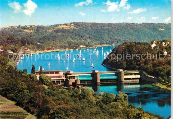 Essen Ruhr Baldeneysee Fliegeraufnahme