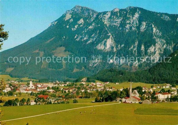 Inzell Niederachen mit Gamskogel und Staufen