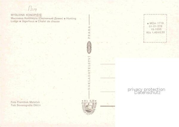Konopiste Tschechien Myslivna – Bild 2