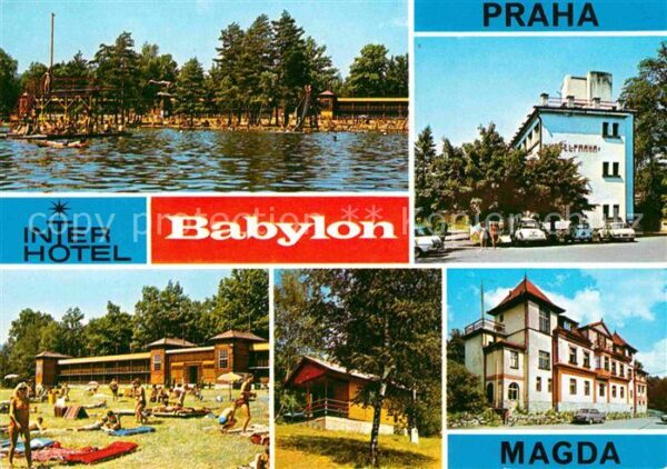 Babylon Babilon Interhotel Praha Magda Freibad