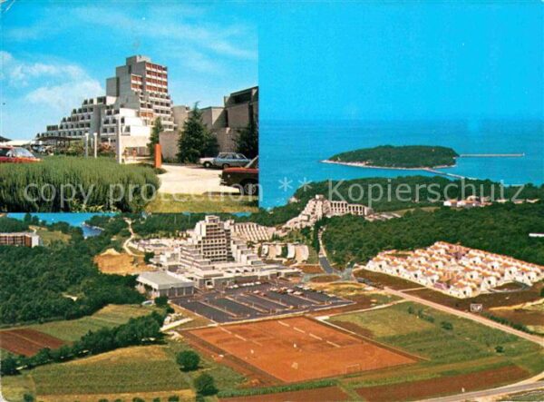 Porec Hotel Diamant Fliegeraufnahme