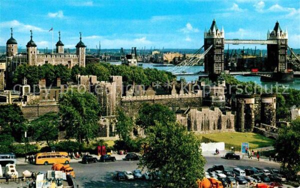 London Tower and Tower-Bridge