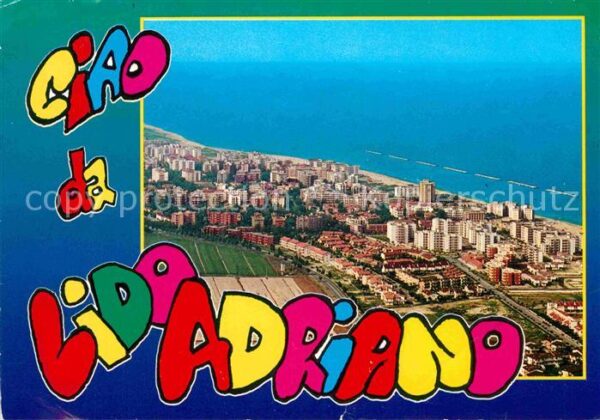 Lido Adriano Fliegeraufnahme