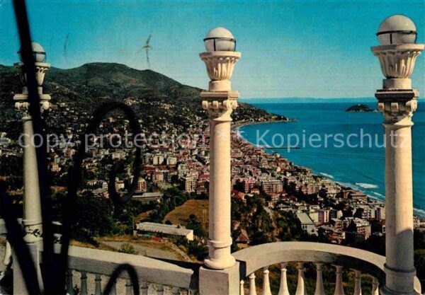 ALASSIO Savona Liguria IT Panarama dal Castello