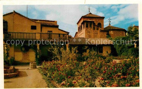 Toledo Castilla-La Mancha Haus Greco Garten