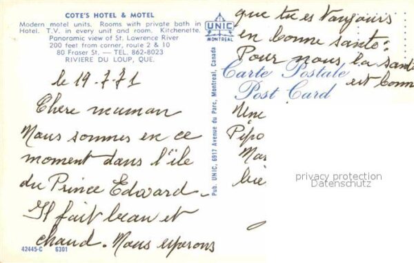 Riviere-du-Loup Cote Hotel Motel – Bild 2