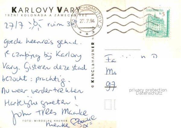 Karlovy Vary Kolonaden Markt – Bild 2