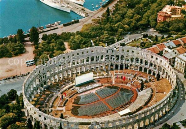 Pola Pula Croatia Amphitheater