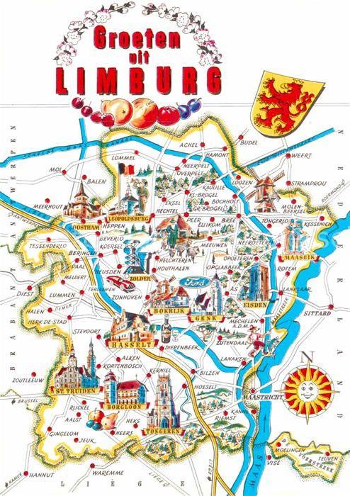 Limburg Valkenburg Städteplan