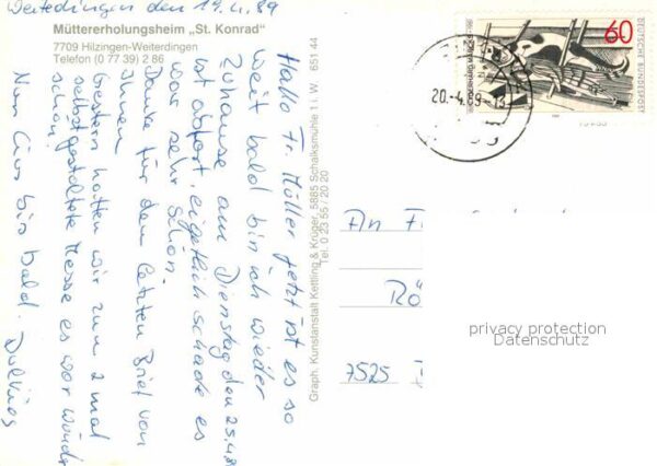 Weiterdingen Müttererholungsheim Konrad Ortsansicht – Bild 2