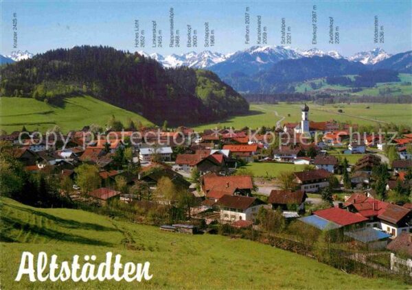 Altstaedten Allgaeu Allgäuer Hochgebirge