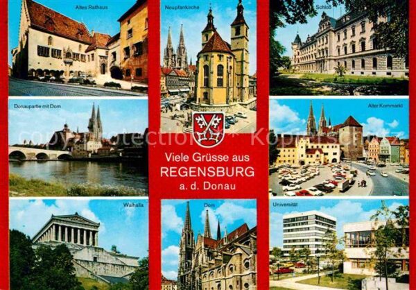 Regensburg Altes Rathaus Alter Kornmarkt Walhalla