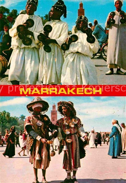 Marrakesch Marrakech Place Djamaa Fna Tanzgruppe