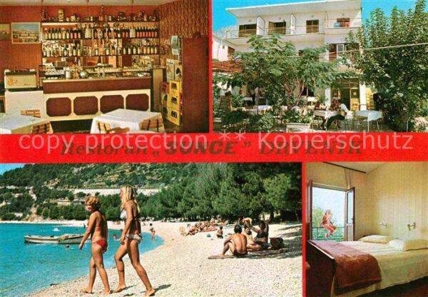 Drvenik Restaurant Sunce Strand