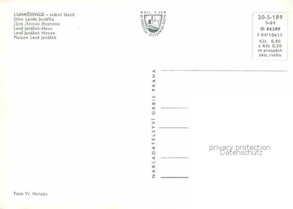 Luhacovice Haus Leos Janacek – Bild 2