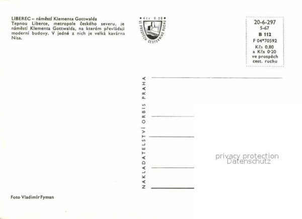 Liberec Klementa Gottwalda – Bild 2