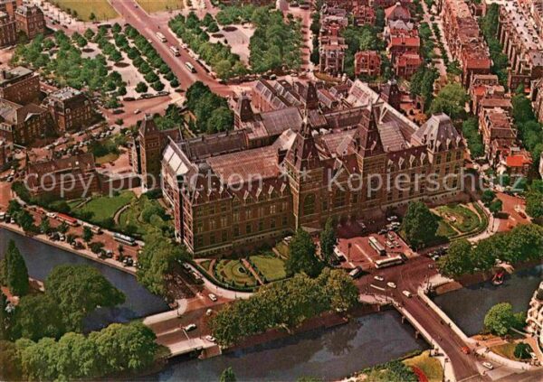 Amsterdam Niederlande Rijksmuseum Luftaufnahme