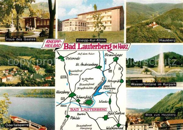 Bad Lauterberg Haus des Gastes Kneipp Kurklinik Hausbe