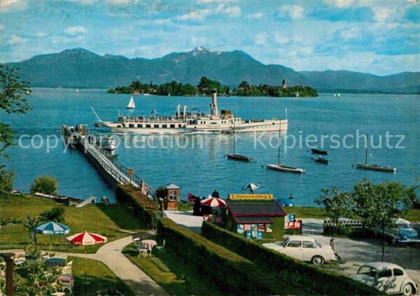 Chiemsee Fraueninsel Hochfelln Hochgern