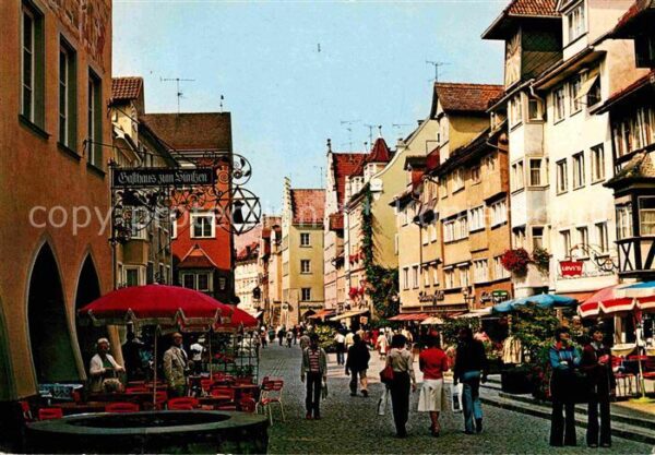 Lindau Bodensee Fußgängerzone