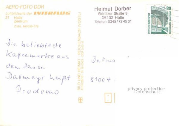 Halle Saale Zentrum Luftbild – Bild 2