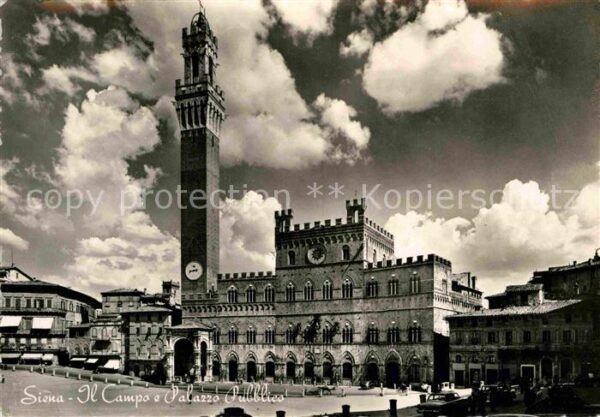 Siena Campo Palazzo Publico