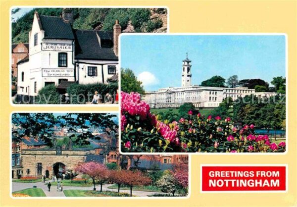 Nottingham UK Hotel Jerusalem Universität Schlossplat