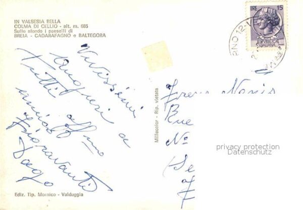 Italien Italia Italy Colma di Cellio Valsesia Bella – Bild 2
