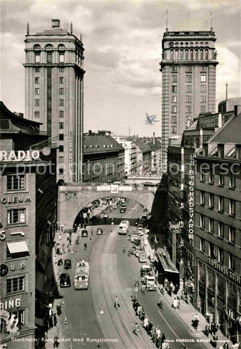 Stockholm Königsgatan Kungstornen