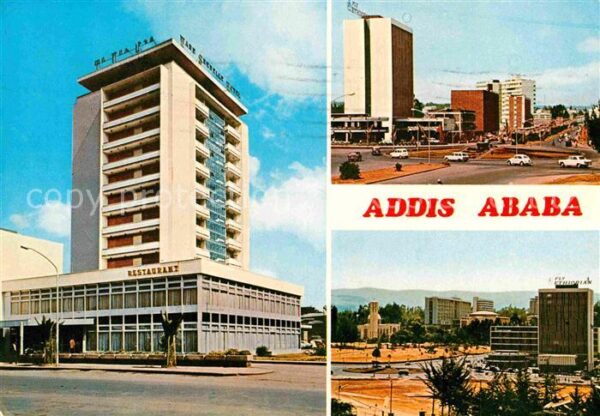 Addis Ababa Restaurant Stadtansicht
