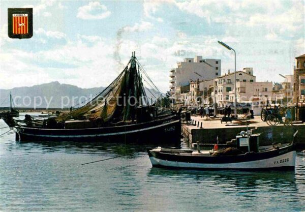 Cambrils Fischerboote Hafen