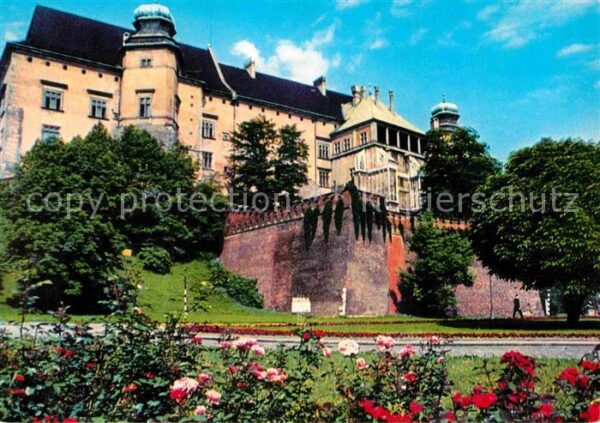 Krakow Krakau Schloss Park