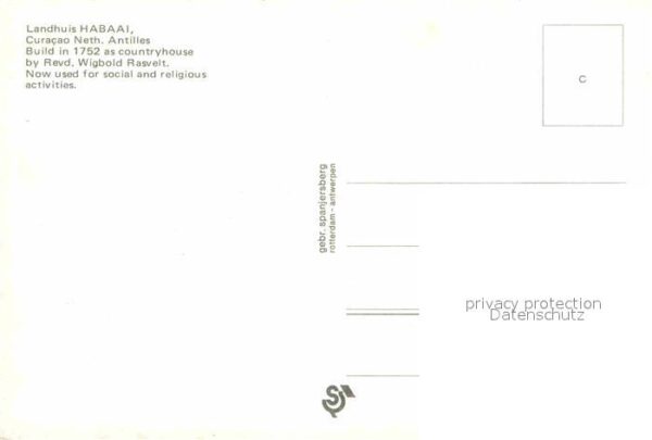Curacao Niederlaendische Antillen Landhuis Habaai – Bild 2