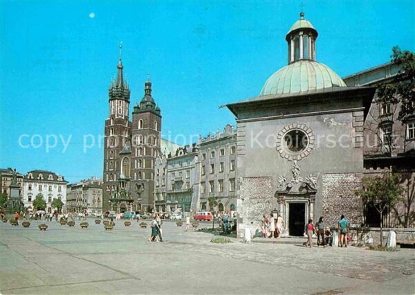 Krakow Krakau Rynek Glöwny Kirche