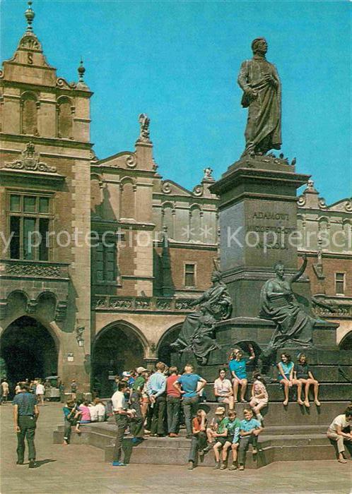 Krakow Krakau Pomnik Adama Michiewicza