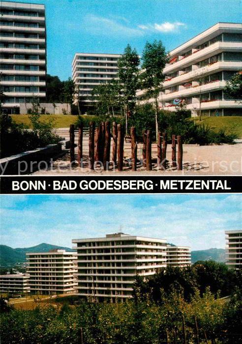 Bonn Rhein Godesberg Metzental Hochhäuser