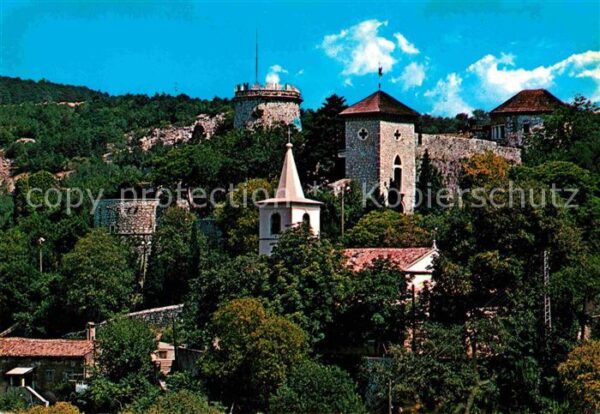 Rijeka Fiume Kirche Burg