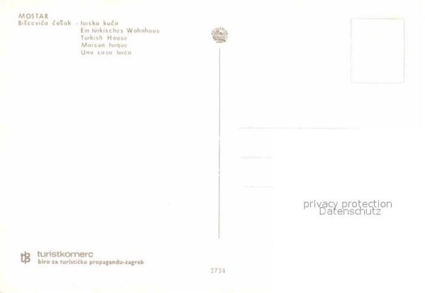 Mostar Moctap Türkisches Wohnhaus – Bild 2