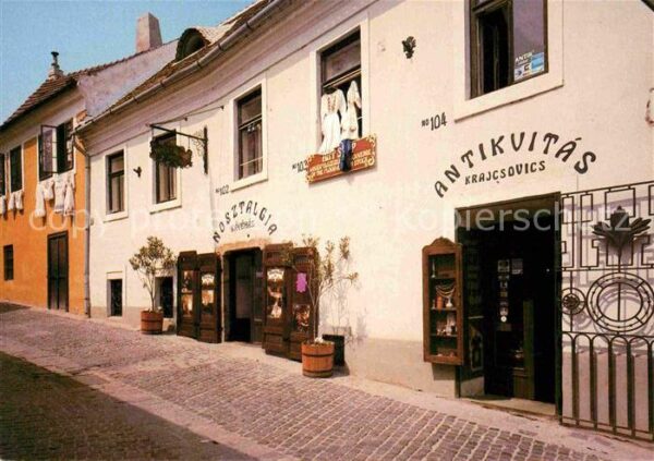 Szentendre Kaffeehaus Nostalgie