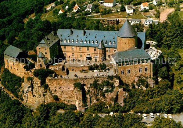 Edersee Schloss Waldeck Luftaufnahme