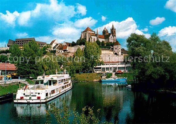 Breisach Rhein Sankt Stephansmünster Fährschiff