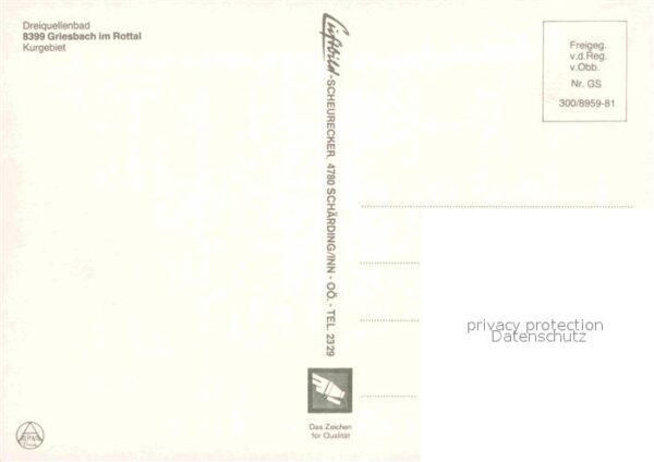 Griesbach Rottal Dreiquellenbad Luftaufnahme – Bild 2