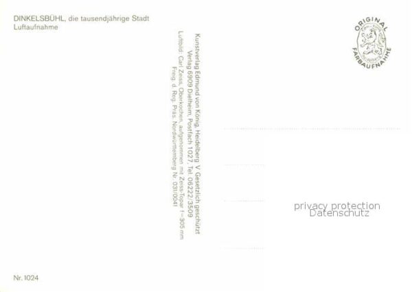 Dinkelsbuehl Luftaufnahme – Bild 2