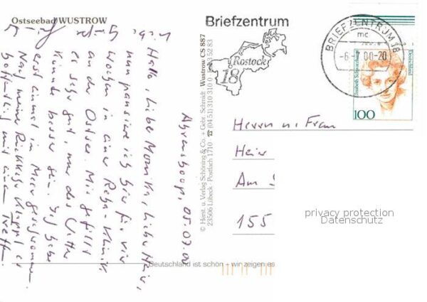 Wustrow Ostseebad Fischland Darß Zingst Luftbild – Bild 2